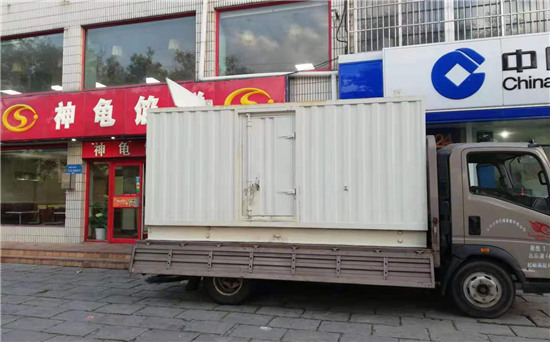 重兴镇出租发电机施工案例